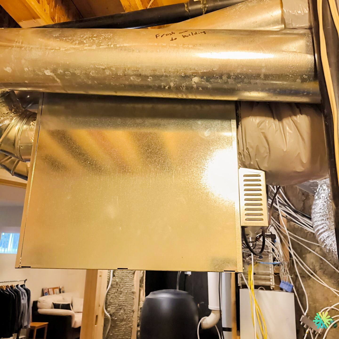 Pourquoi votre sous-sol est un piège à moisissures et comment un échangeur d'air peut vous sauver