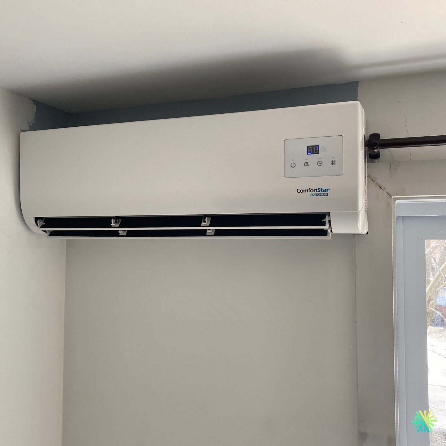 Installation d’une ComfortStar thermopompe murale à Rosemont–La Petite-Patrie