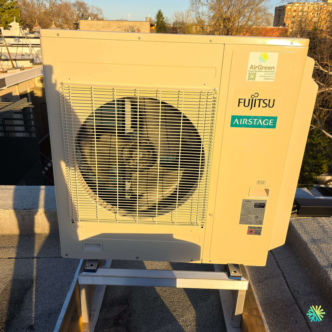 Installation d’une thermopompe FUJITSU Aquila XLTH 36 000 BTU Double Zone à Côte Saint-Luc
