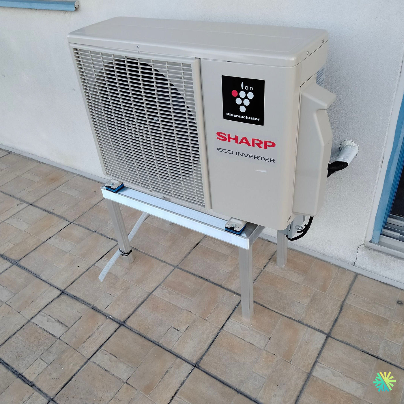 Installation d’une Sharp Eco Inverter thermopompe murale à Île-des-Sœurs