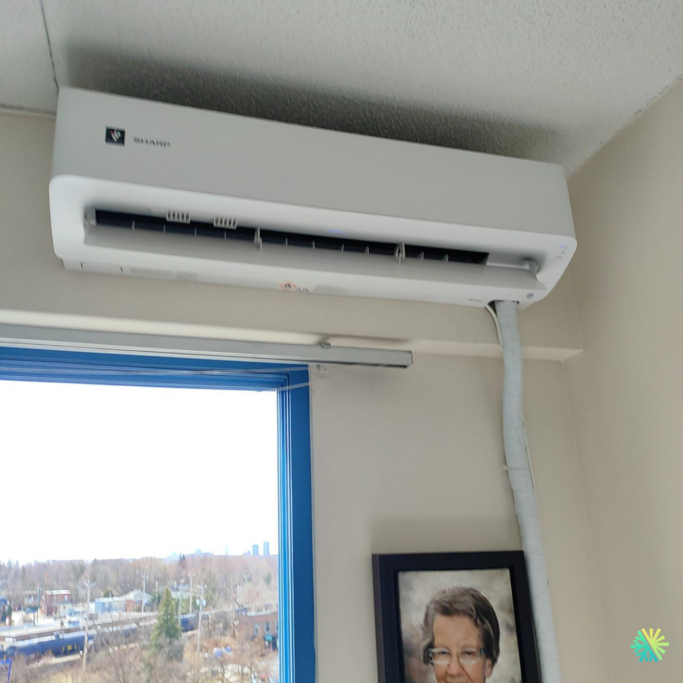 Installation d’une Sharp ZU1 thermopompe murale à Laval-des-Rapides