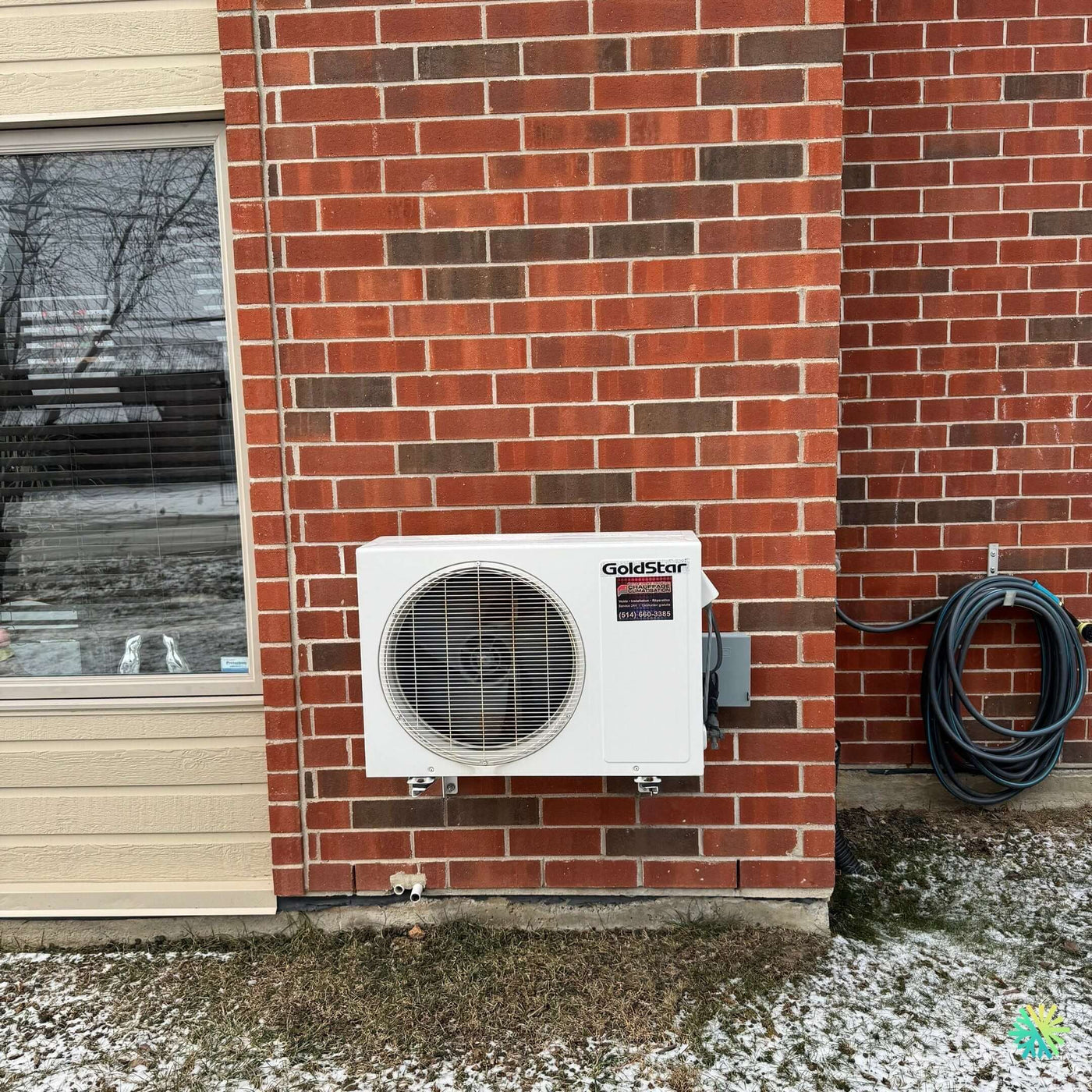 Réparation d’un climatiseur mural GoldStar à Boisbriand