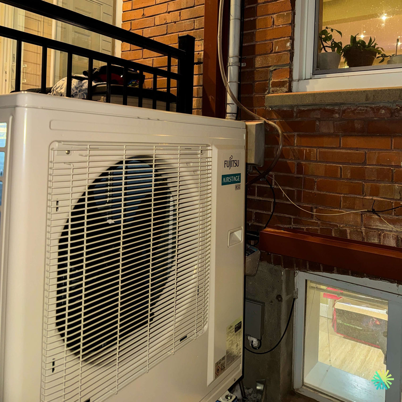 Installation d’une thermopompe FUJITSU Aquila XLTH R32 36 000 BTU Double Zone à Côte Saint-Luc