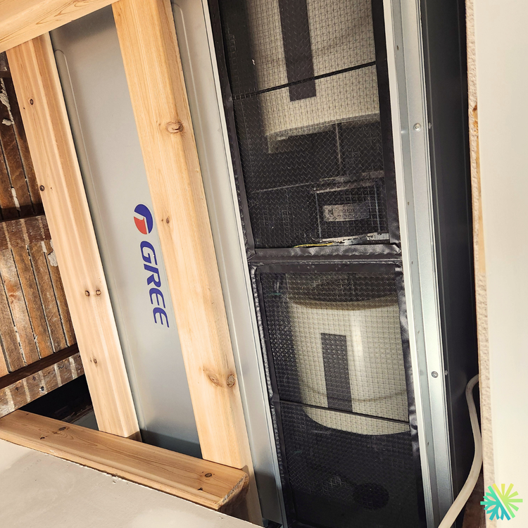 Installation d’un système gainable Gree à Rosemont–La Petite-Patrie (Montréal)