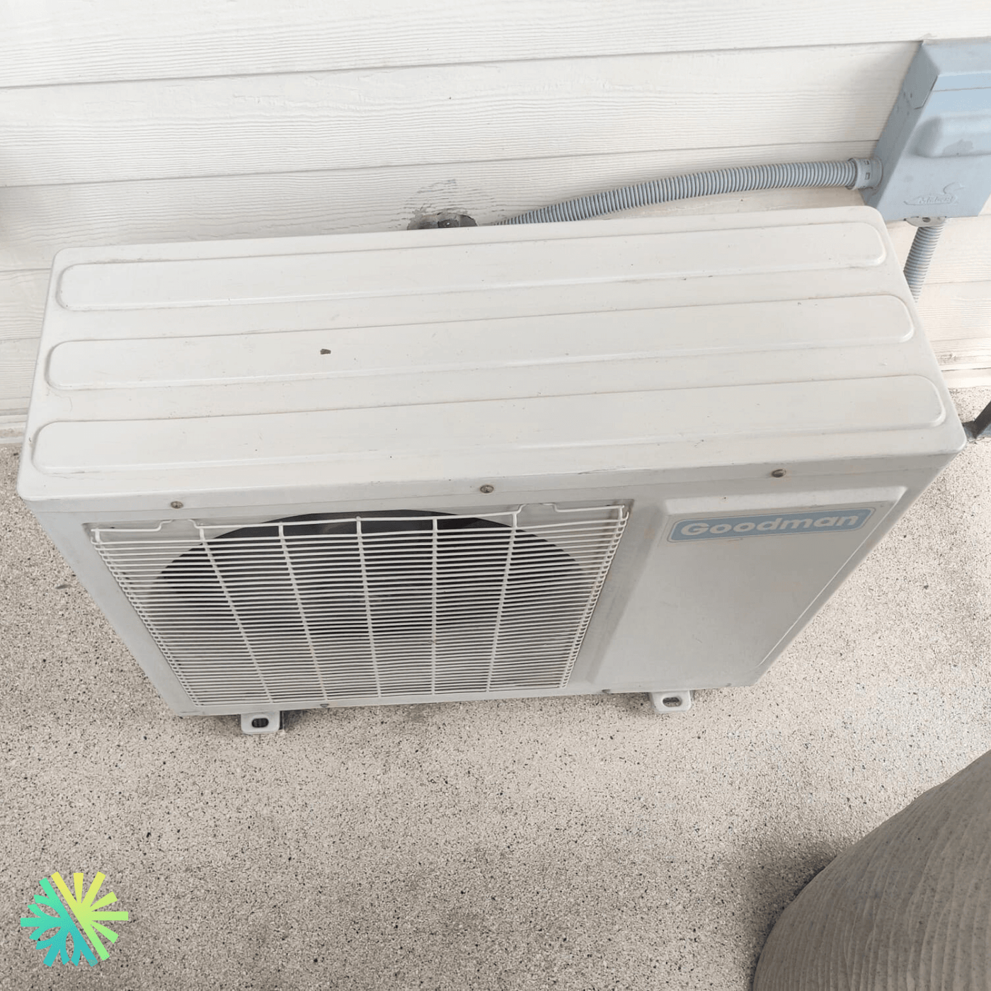 Réparation exceptionnelle d'une thermopompe mini split Goodman à Ahuntsic-Cartierville