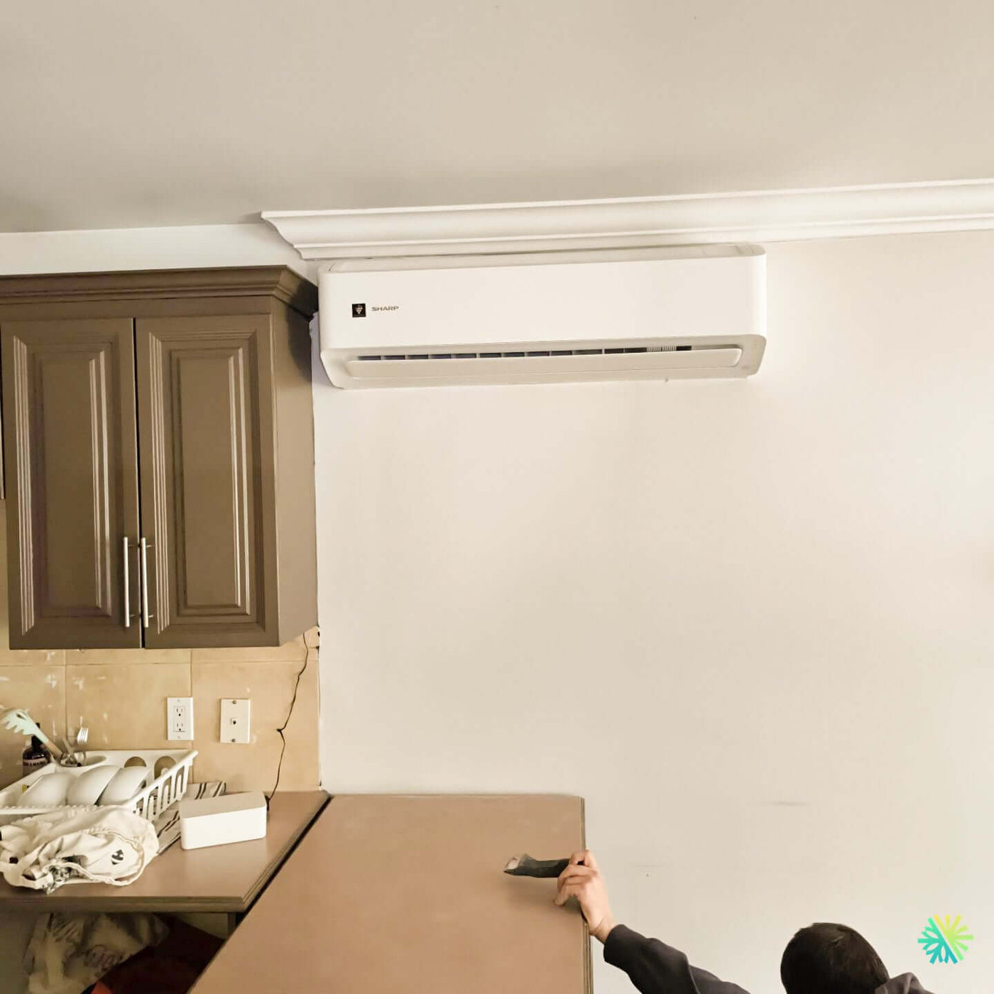Installation d’une Thermopompe Murale SHARP ZU1 18 000 BTU à Saint-Jean-sur-Richelieu