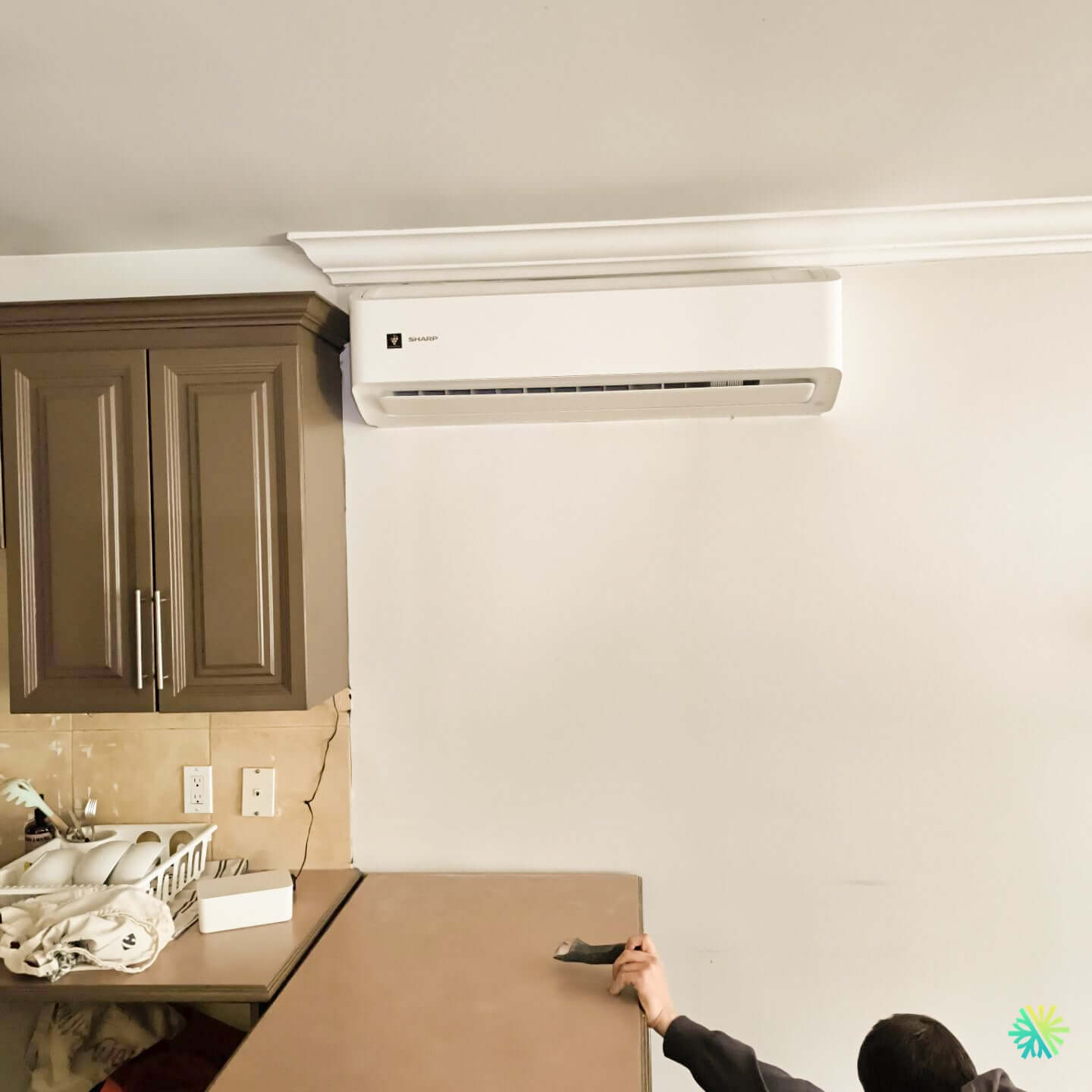 Installation d’une Thermopompe Murale SHARP ZU1 18 000 BTU à Saint-Jean-sur-Richelieu
