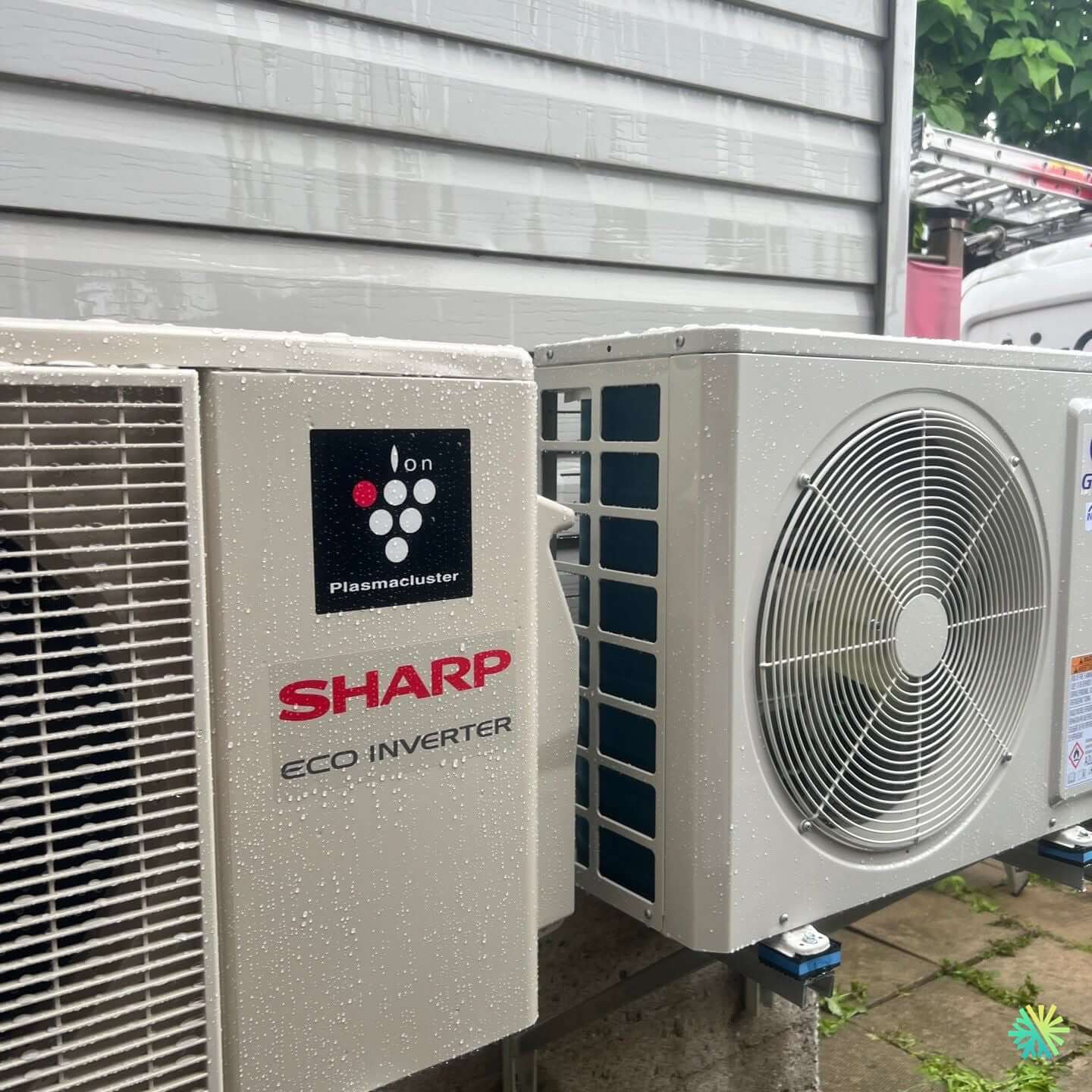 Nettoyage d’une thermopompe murale Sharp à Saint-Bruno