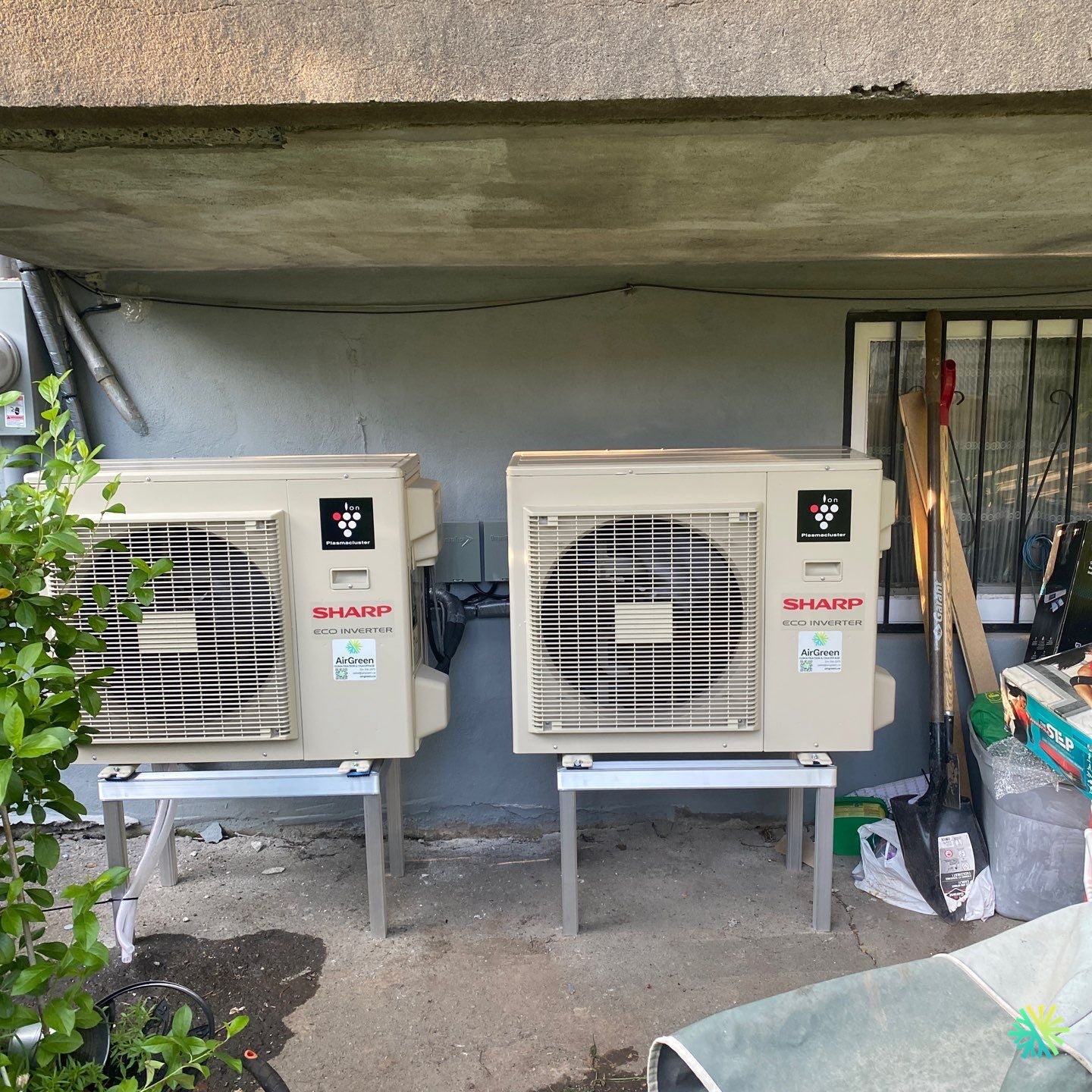 Installation d’une Sharp Eco Inverter thermopompe murale à Villeray–Saint-Michel–Parc-Extension