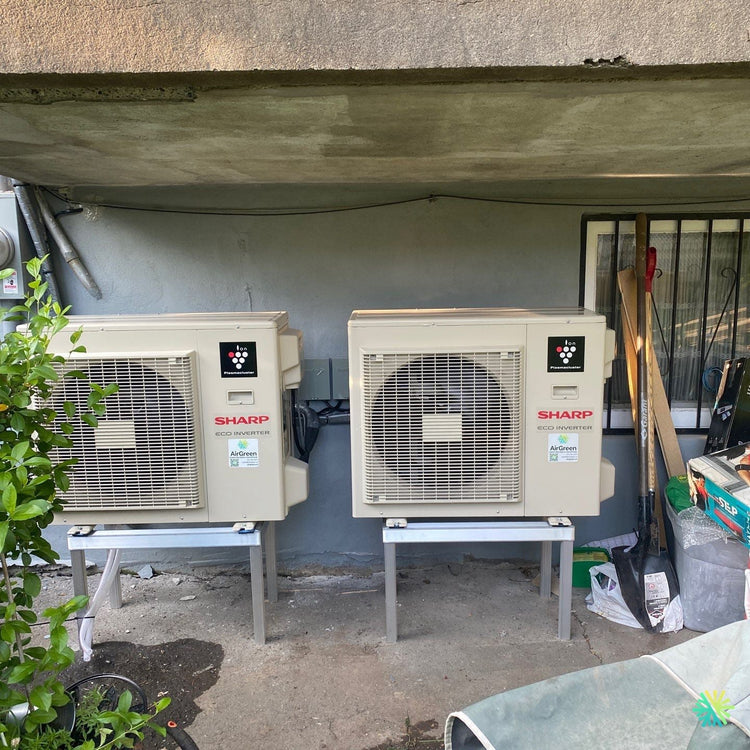 Installation d’une Sharp Eco Inverter thermopompe murale à Villeray–Saint-Michel–Parc-Extension