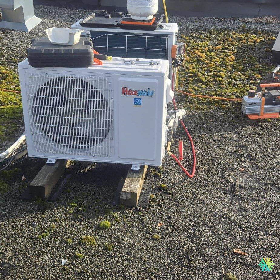 Installation d’une Haxxair thermopompe centrale à Terrebonne