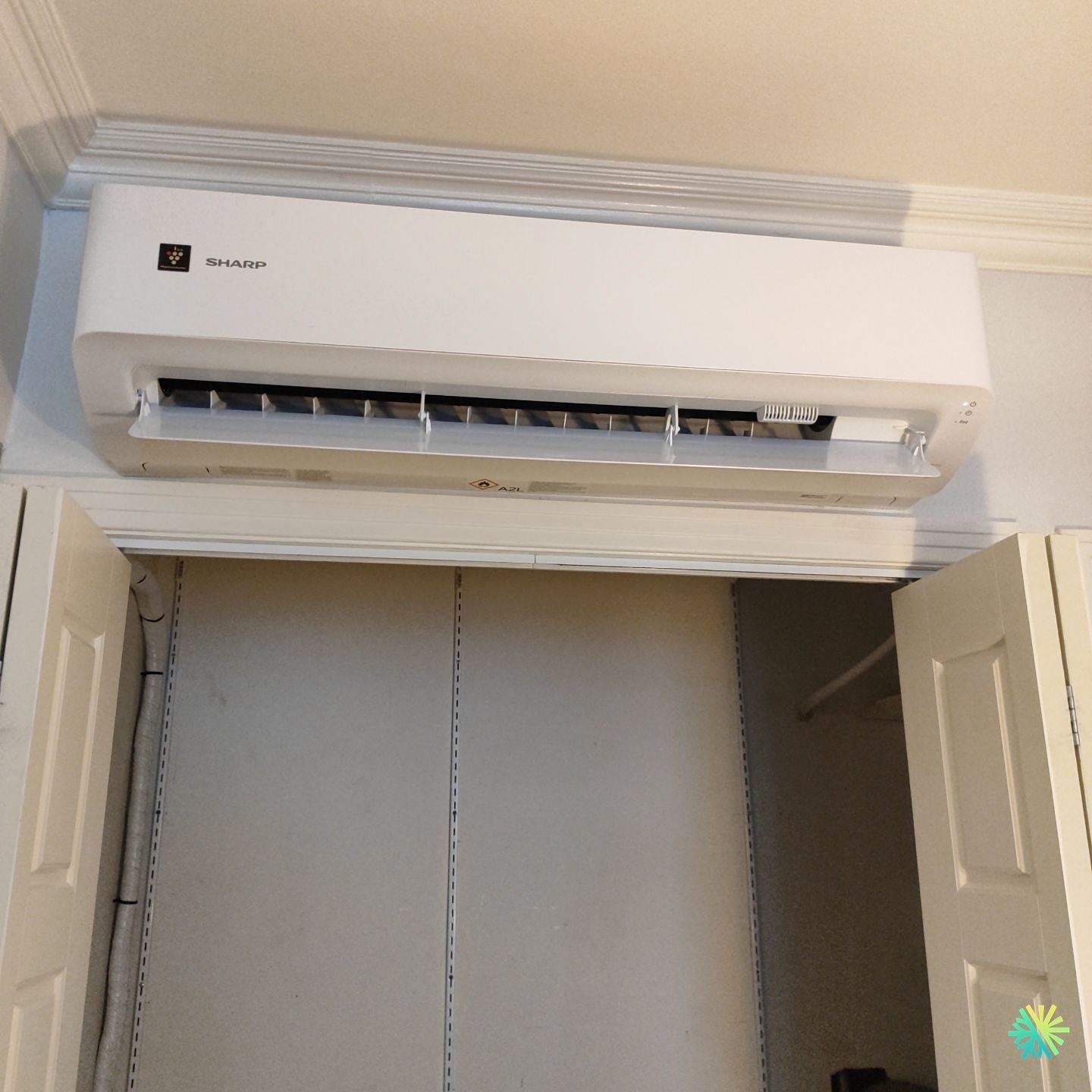 Installation d’une Sharp (série ZU1) thermopompe murale à Plateau-Mont-Royal