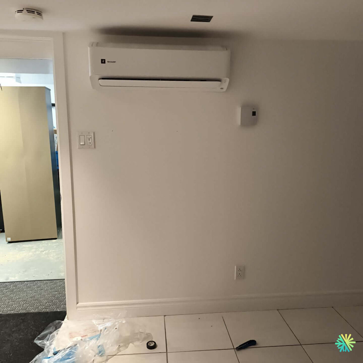 Installation d’une Sharp Eco Inverter thermopompe murale à Rosemont–La Petite-Patrie