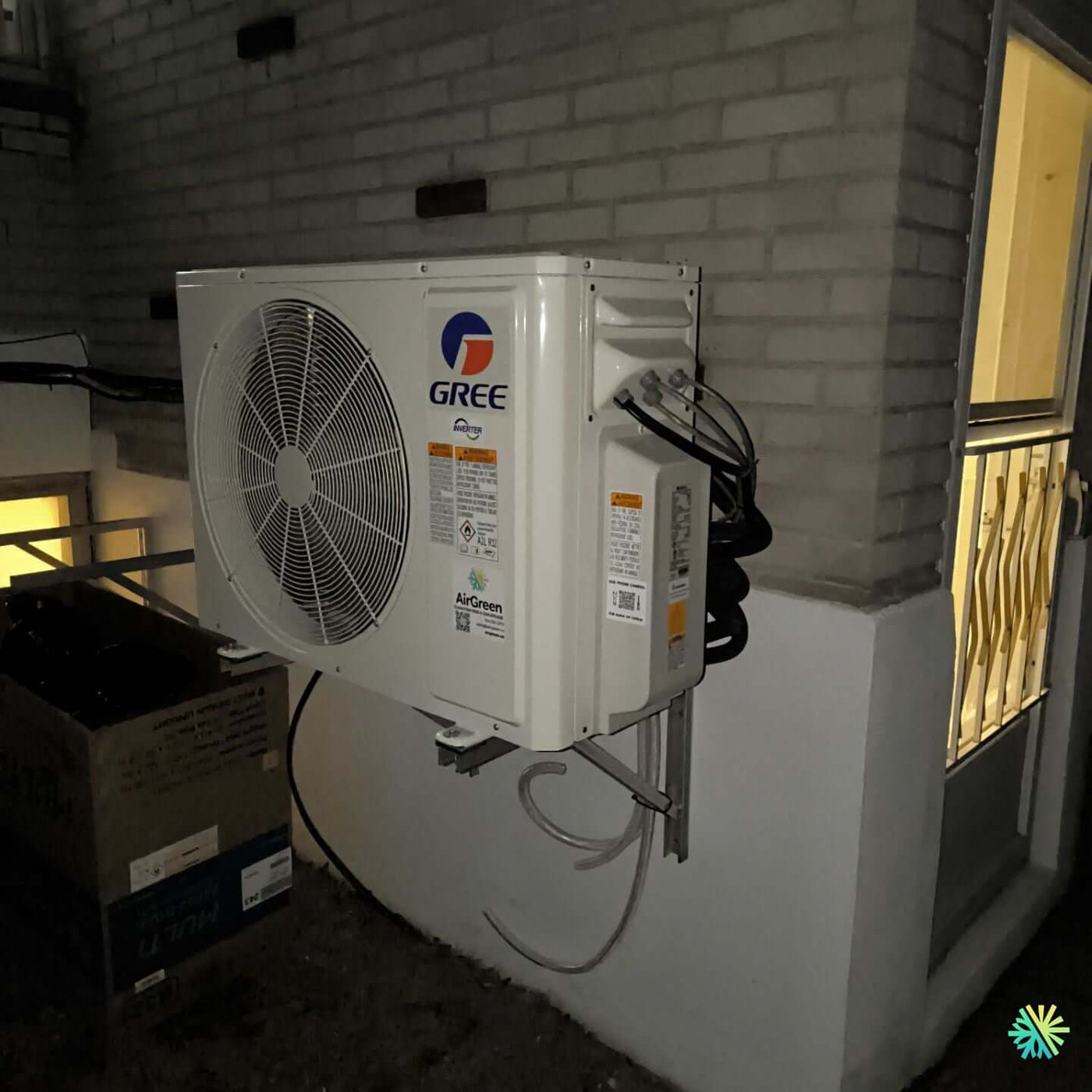 Installation d’une Gree thermopompe murale à Saint-Laurent