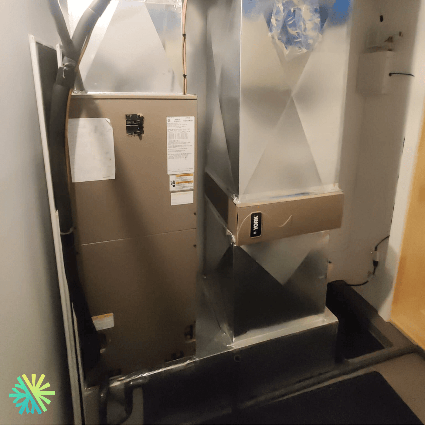 Service de réparation d’un air handler avec fournaise électrique York à Beaconsfield