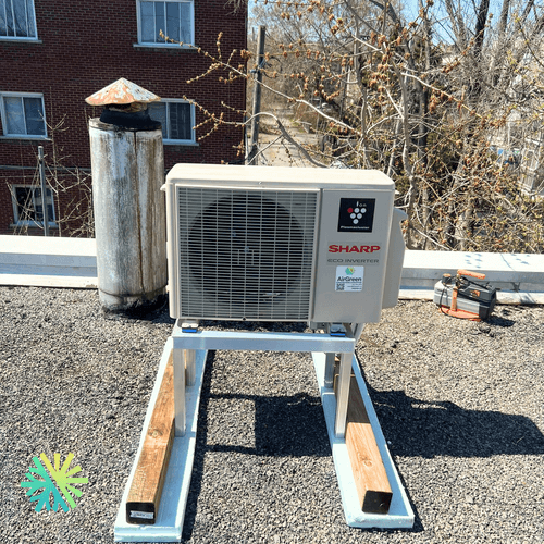 Installation d’une thermopompe murale SHARP ZHU1 à Dollard-des-Ormeaux