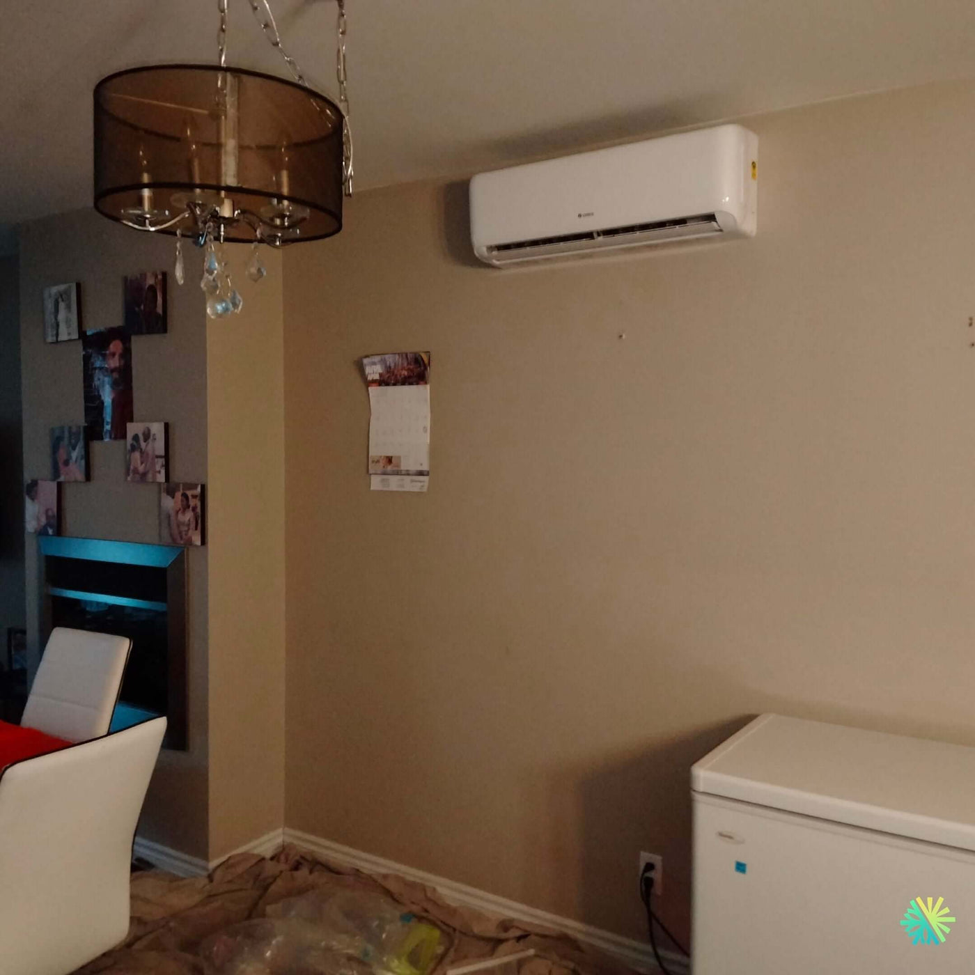 Installation d’une Gree Inverter thermopompe murale à Chomedey