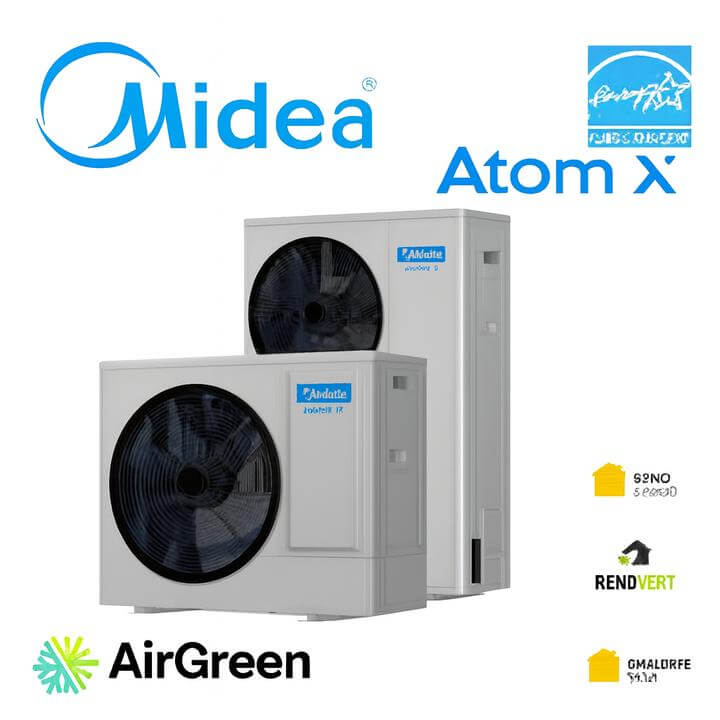 Un système central de pompe à chaleur peut-il fournir à la fois le chauffage et la climatisation? Unités extérieures en hiver.