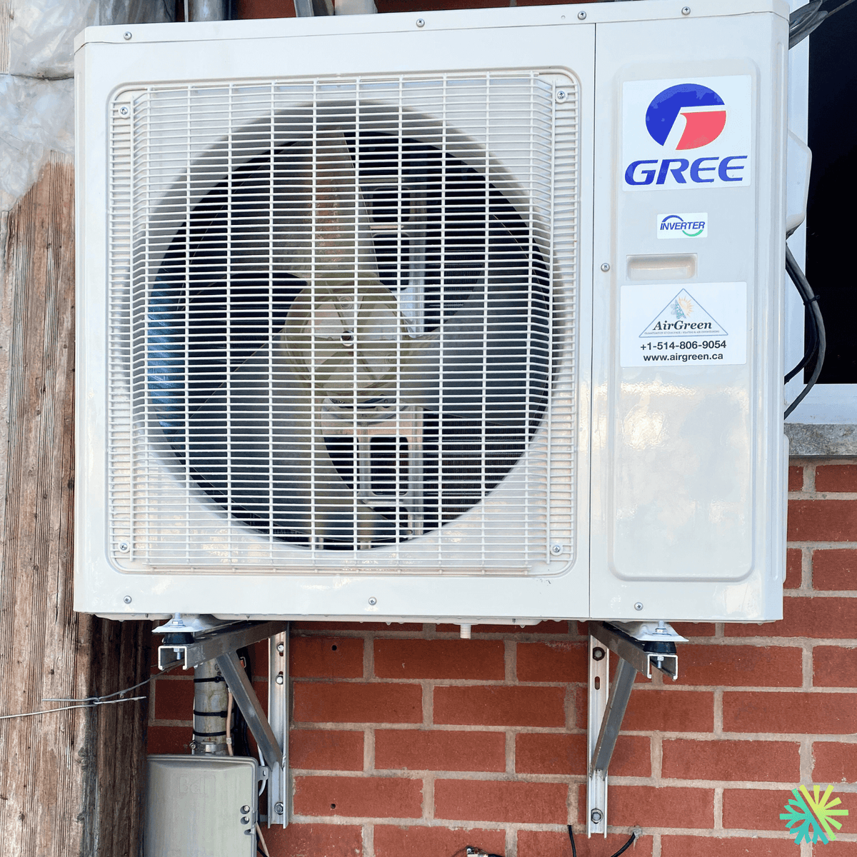 Service et entretien d’une thermopompe murale Gree à Rosemont–La Petite-Patrie (Montréal)