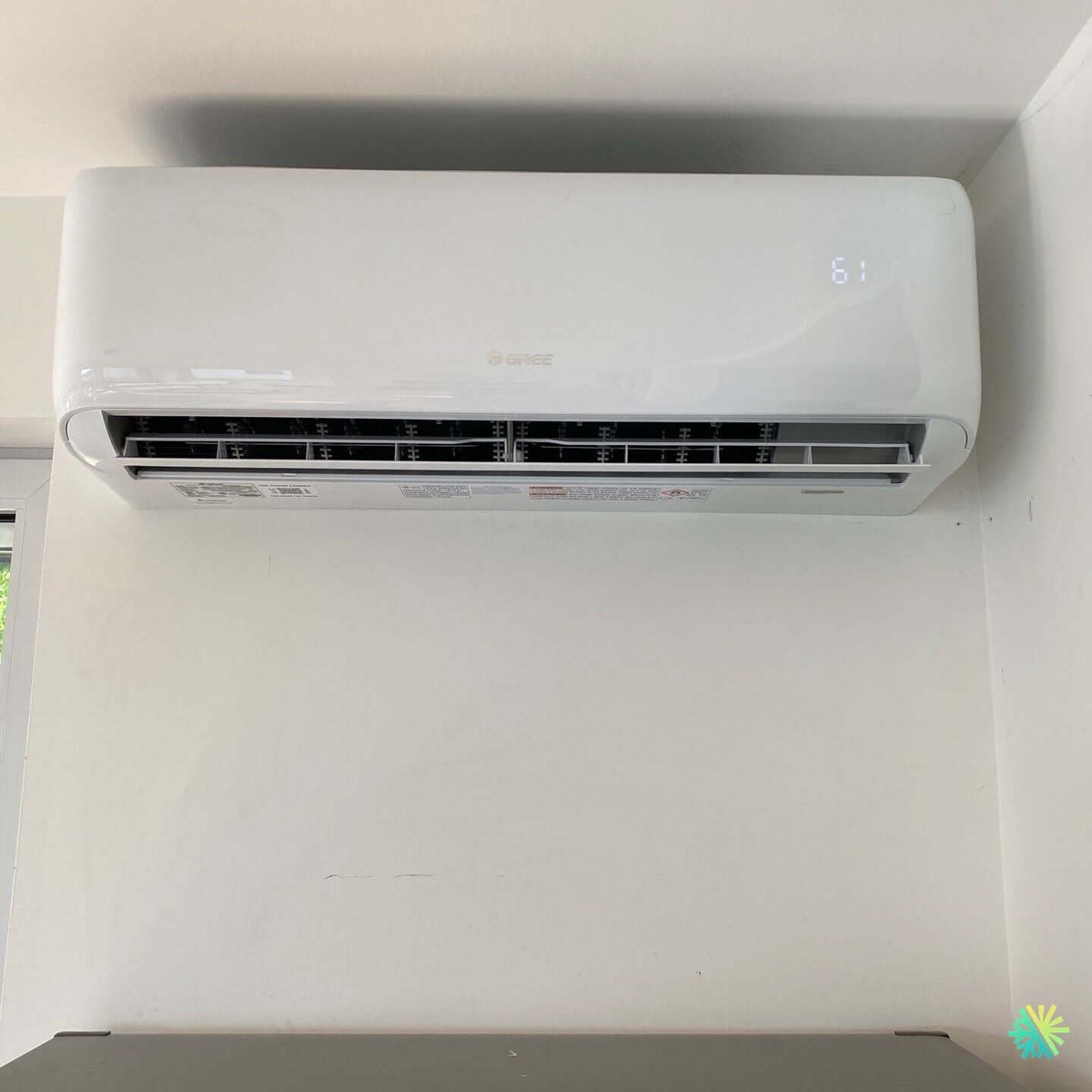 Installation d’une Gree (gamme Livo R32) thermopompe murale à LaSalle