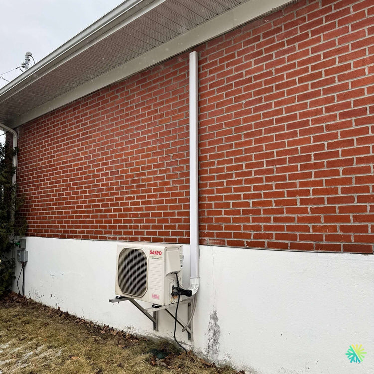 Réparation d’une thermopompe murale Sanyo à Saint-Constant