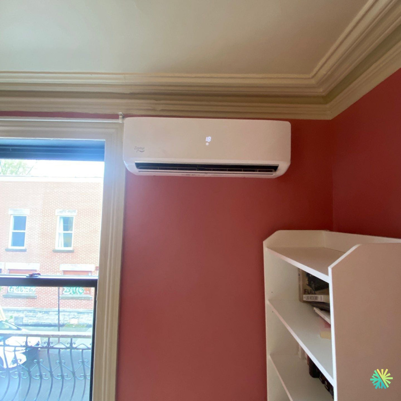 Installation d’une Zephyr R-32 thermopompe murale à Plateau-Mont-Royal