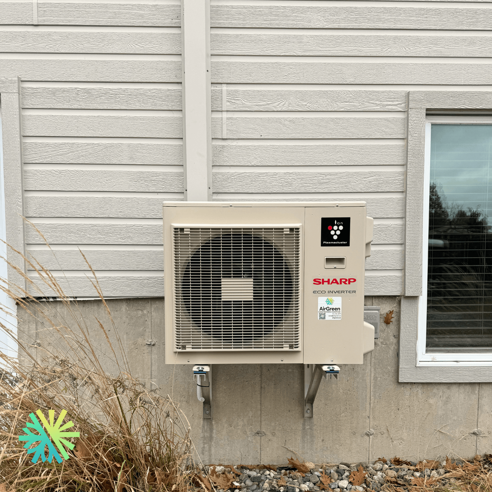 Installation d’une thermopompe murale SHARP ZU1 à Blainville