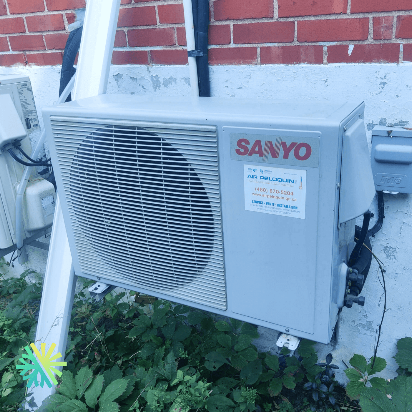 Résoudre l'énigme : une intervention professionnelle pour une thermopompe murale Sanyo à Verdun