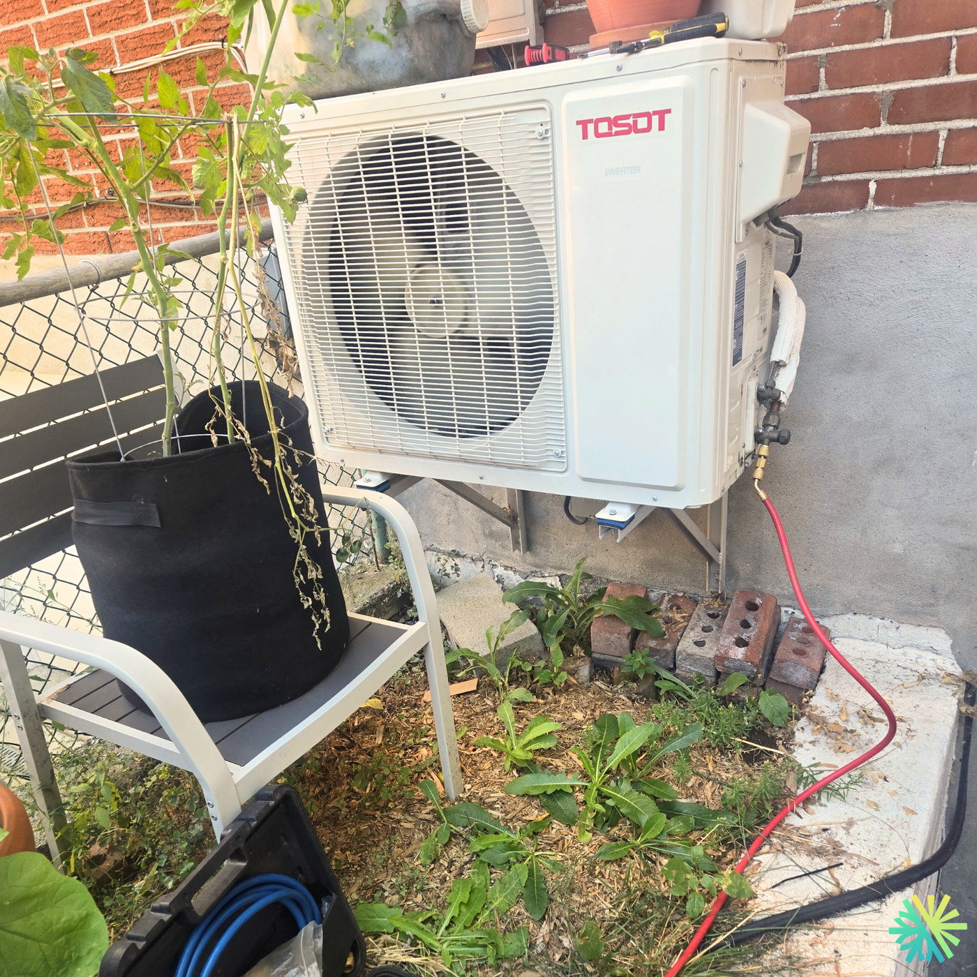 Réparation d’une thermopompe murale Tosot à Rosemont–La Petite-Patrie (Montréal)