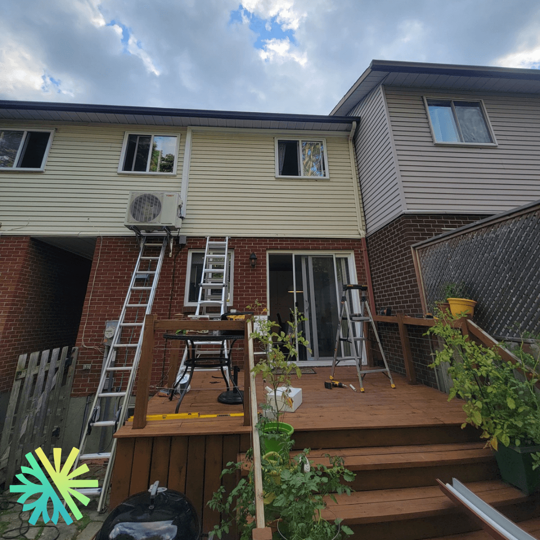 Installation d'une thermopompe sans conduit Tosot LomoPlus UltraHeat à Châteauguay