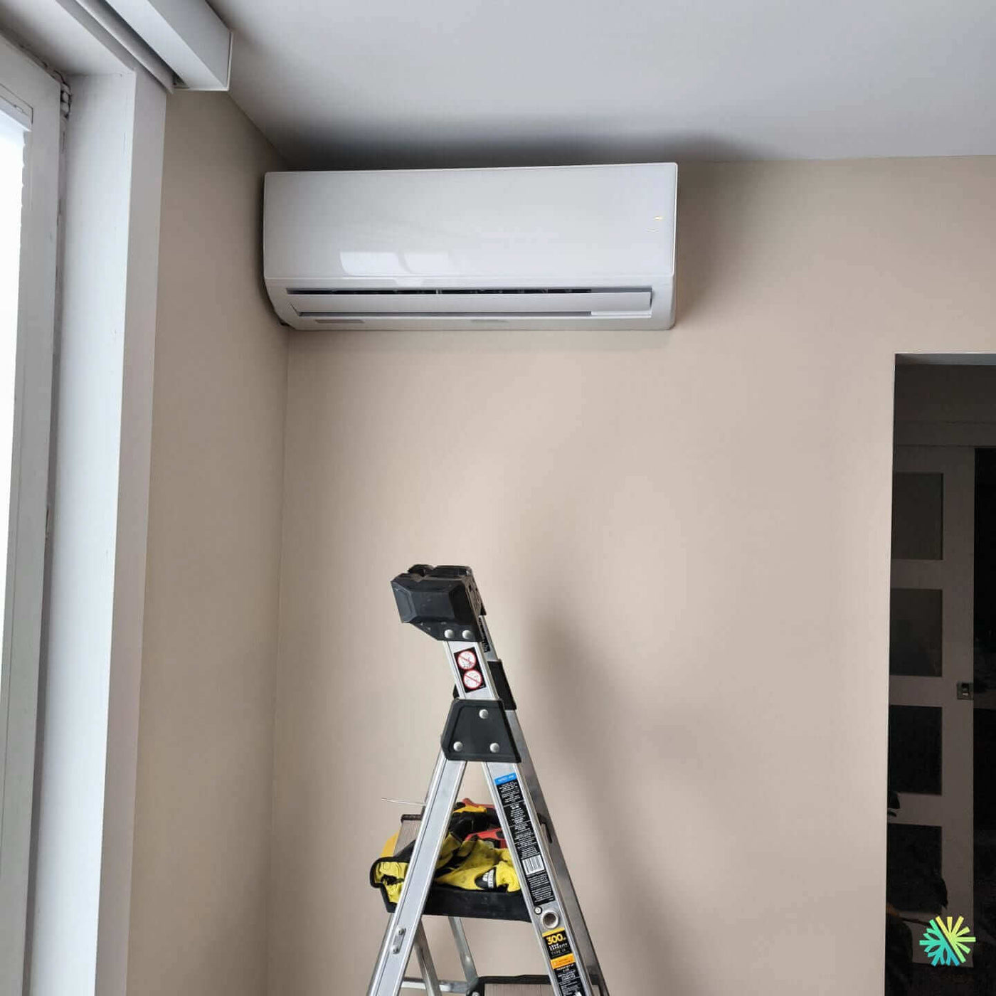 Installation d’une Fujitsu thermopompe murale à Brossard