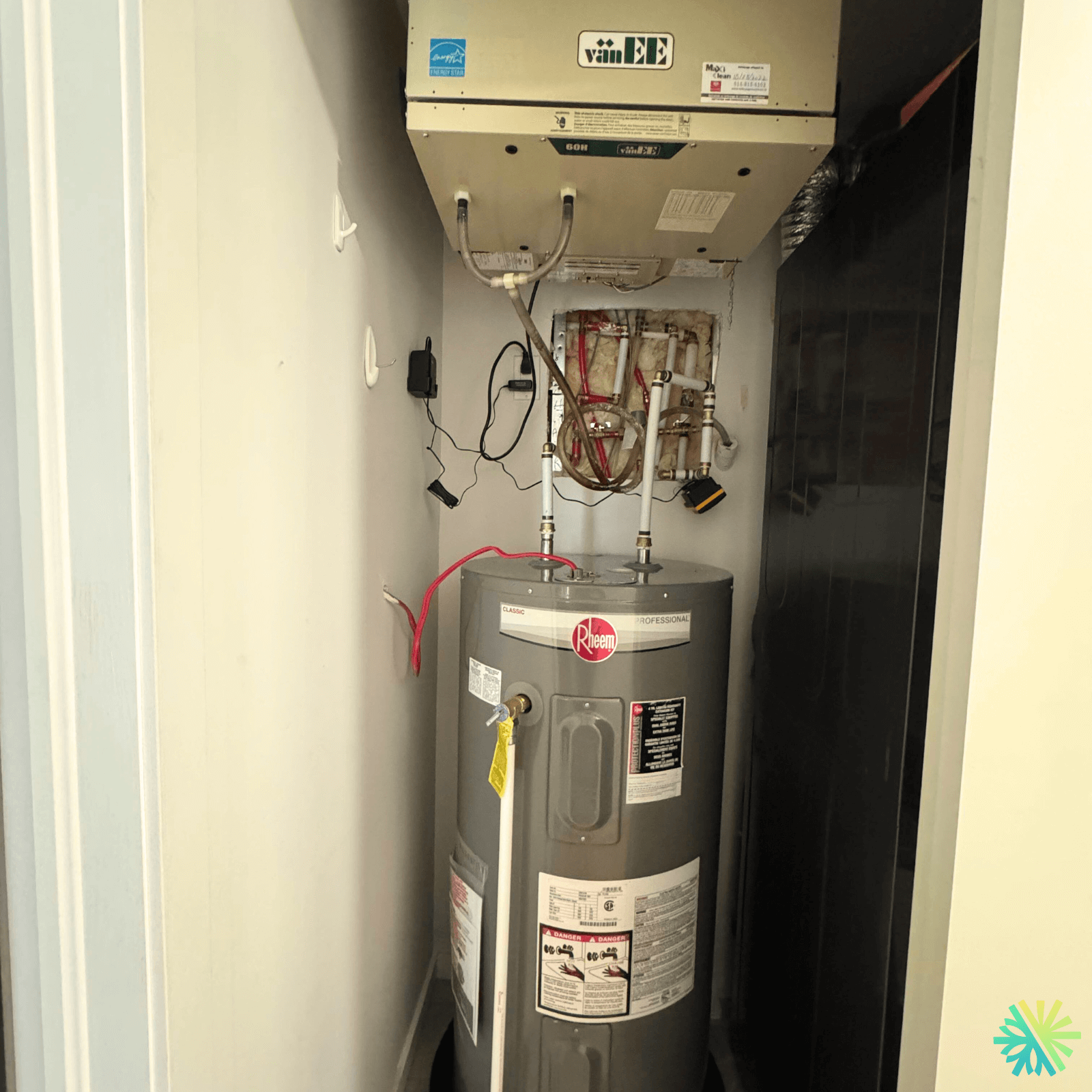 Installation d’un échangeur d’air Air Exchanger va¦ИnEE à Ville-Marie (Montréal)