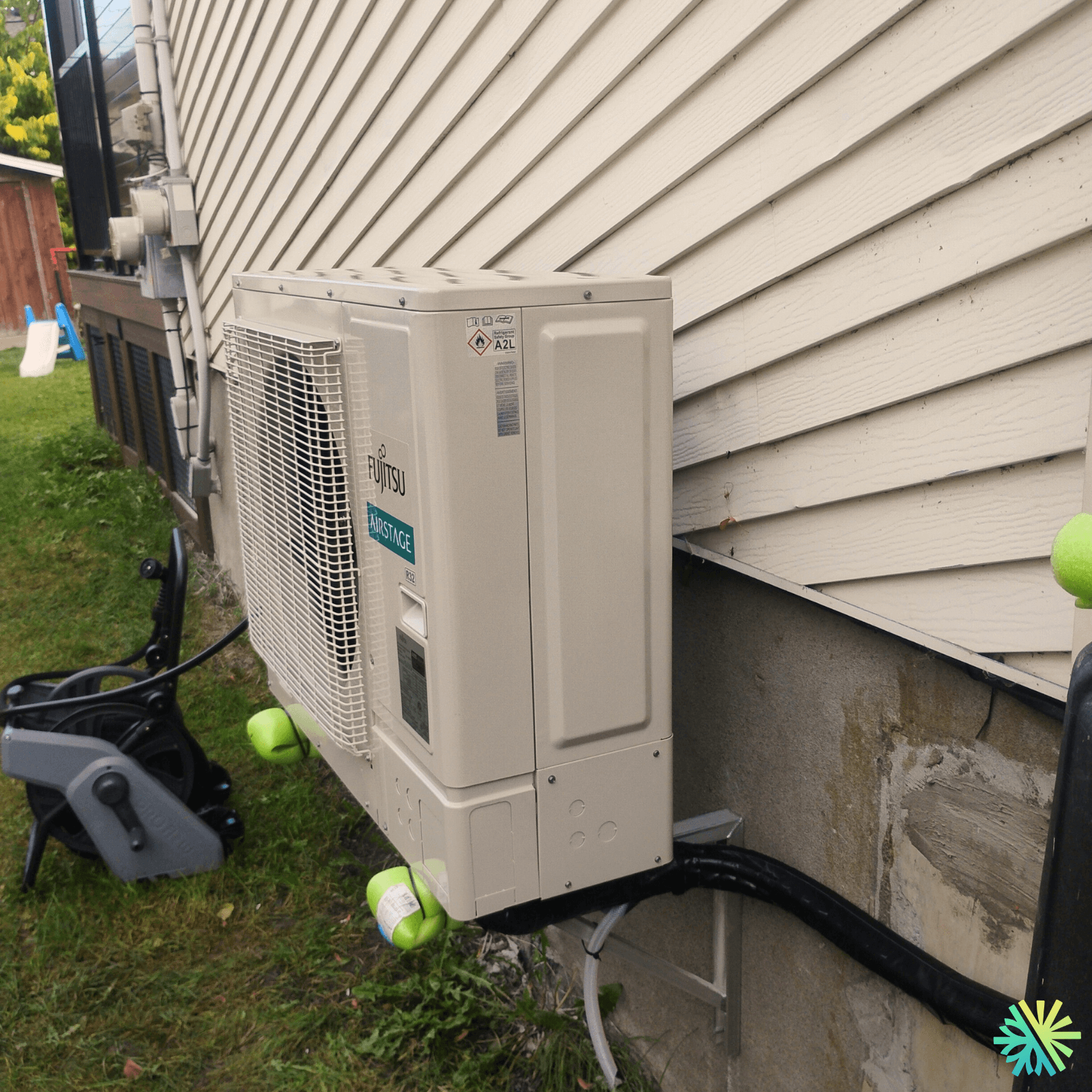 Installation d’une thermopompe murale Fujitsu à Fabreville (Laval)