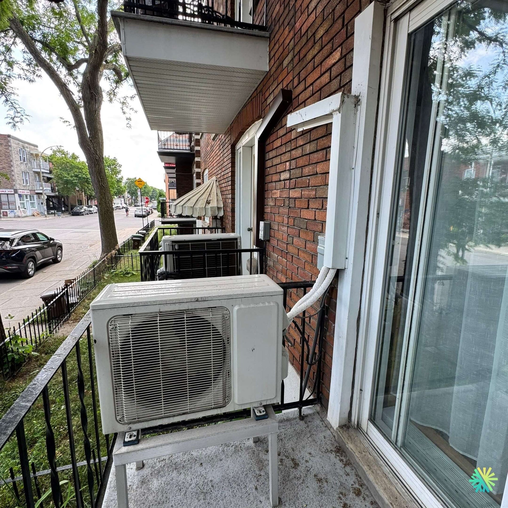 Réparation d’un climatiseur mural Zephyr à Rosemont–La Petite-Patrie