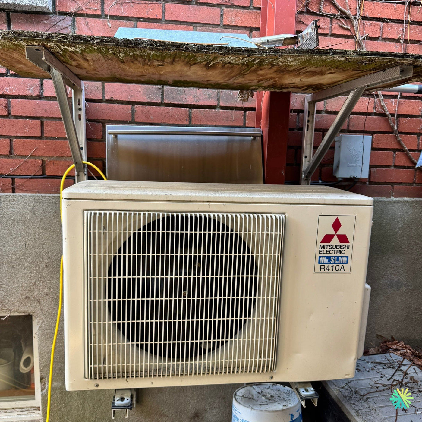 Réparation d’une thermopompe murale Mitsubishi Electric Mr. Slim à Rosemont–La Petite-Patrie