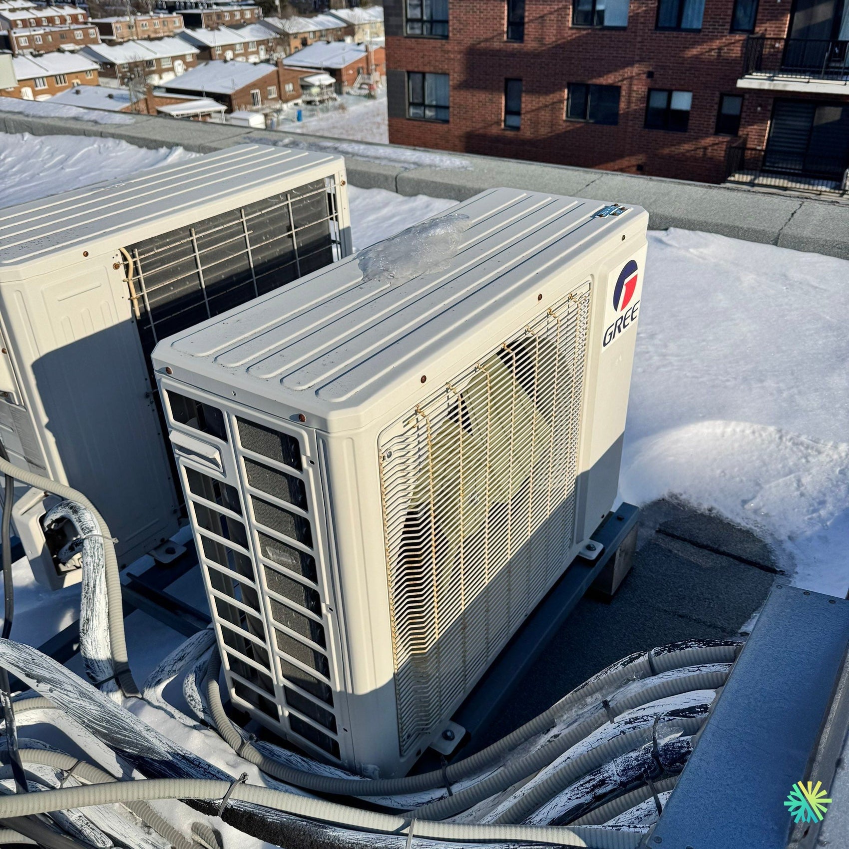 Réparation d’une thermopompe MultiZone Gree à Côte-des-Neiges–Notre-Dame-de-Grâce