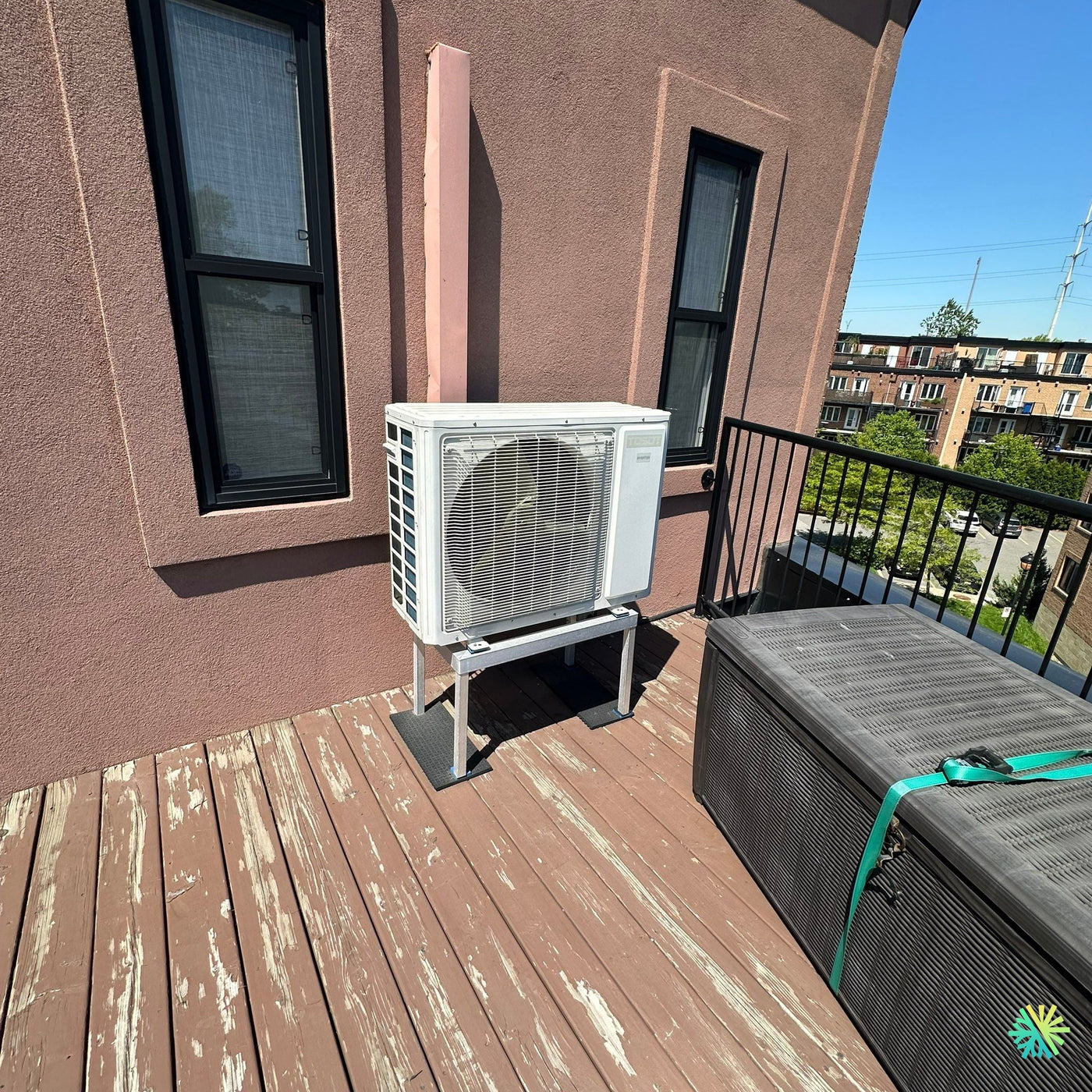 Réparation d’une thermopompe murale Fujitsu à Rosemont–La Petite-Patrie