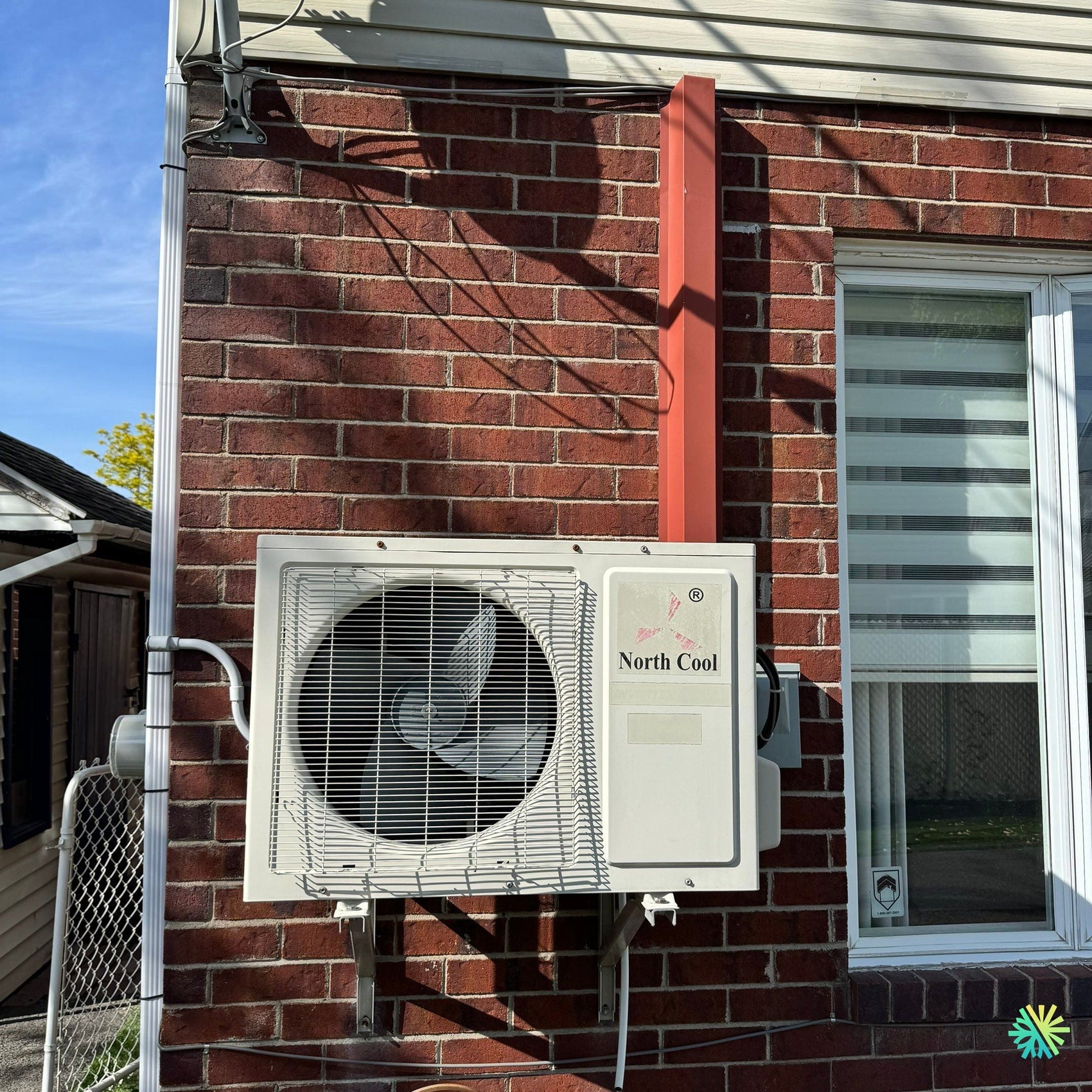 Réparation d’un climatiseur mural North Cool à Laval