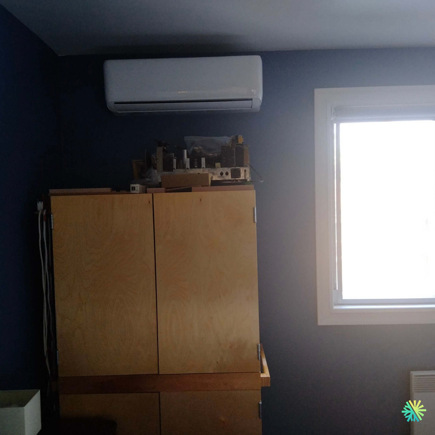 Installation d’une Gree (gamme R32) thermopompe murale à Rosemont–La Petite-Patrie