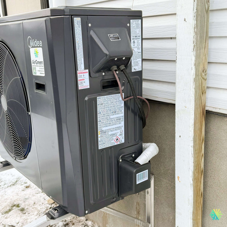 Installation d’une thermopompe centrale MIDEA EVOX G3 2.5 tonnes à Îles-Laval : une solution CVAC discrète, performante et adaptée aux hivers québécois