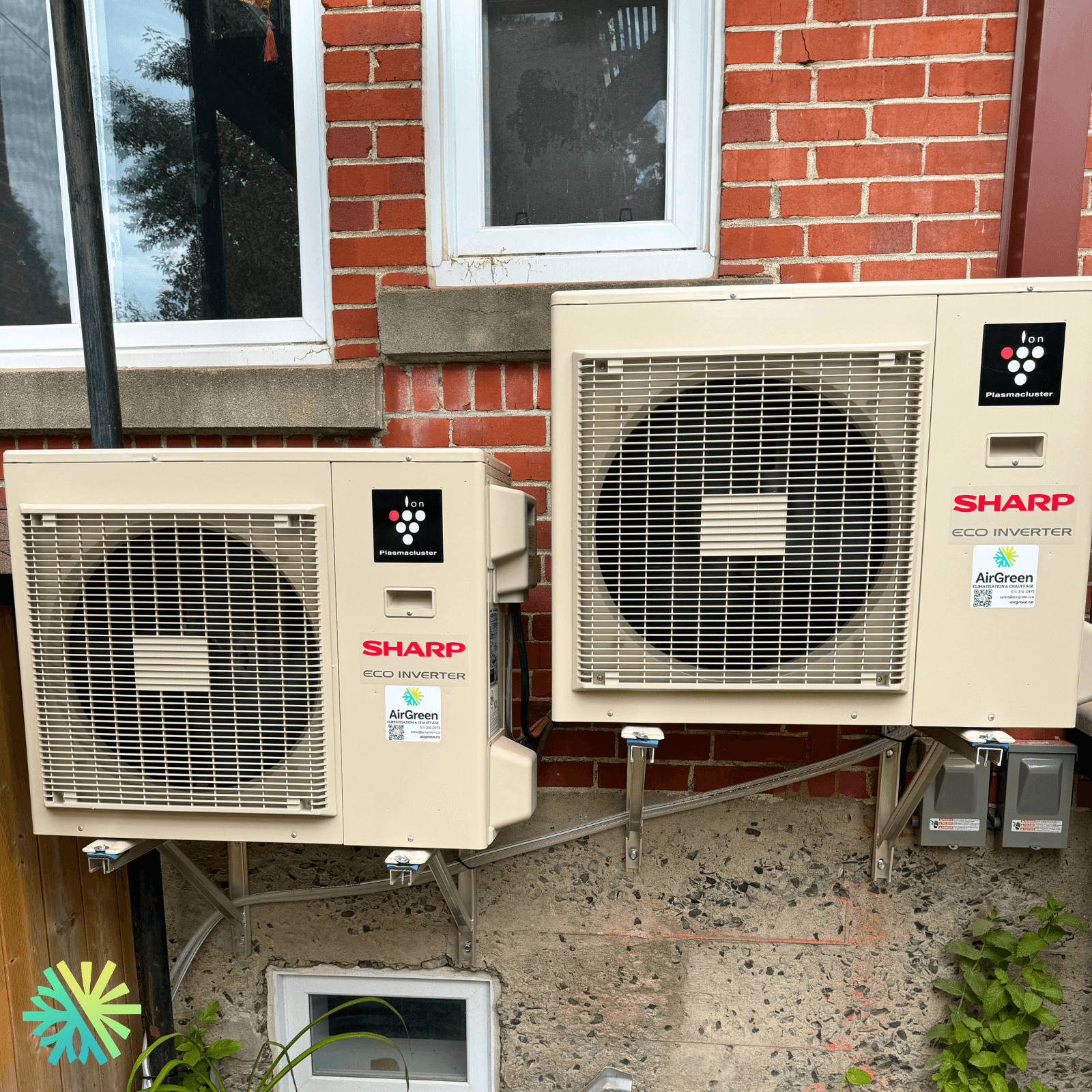 Installation d'une Mini Split Sharp ZU1 à Île-Bizard–Sainte-Geneviève