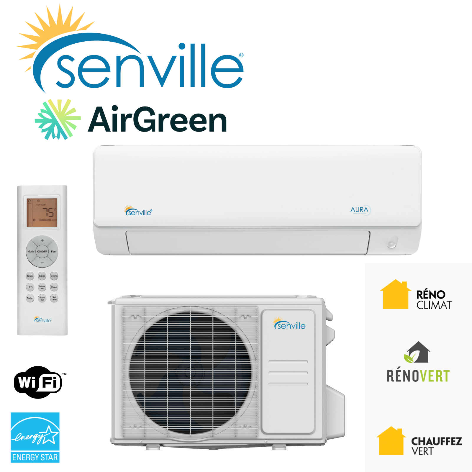 Thermopompe murale Senville : petit budget, grandes performances ? L'avis des clients de la Rive-Sud