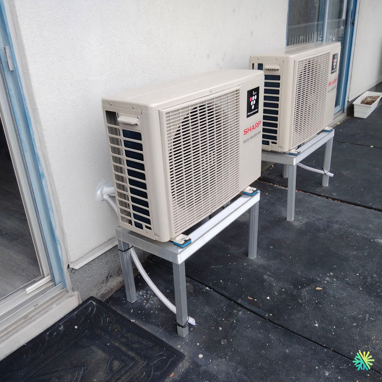 Installation d’une Sharp ZU1 thermopompe murale à Île-des-Sœurs