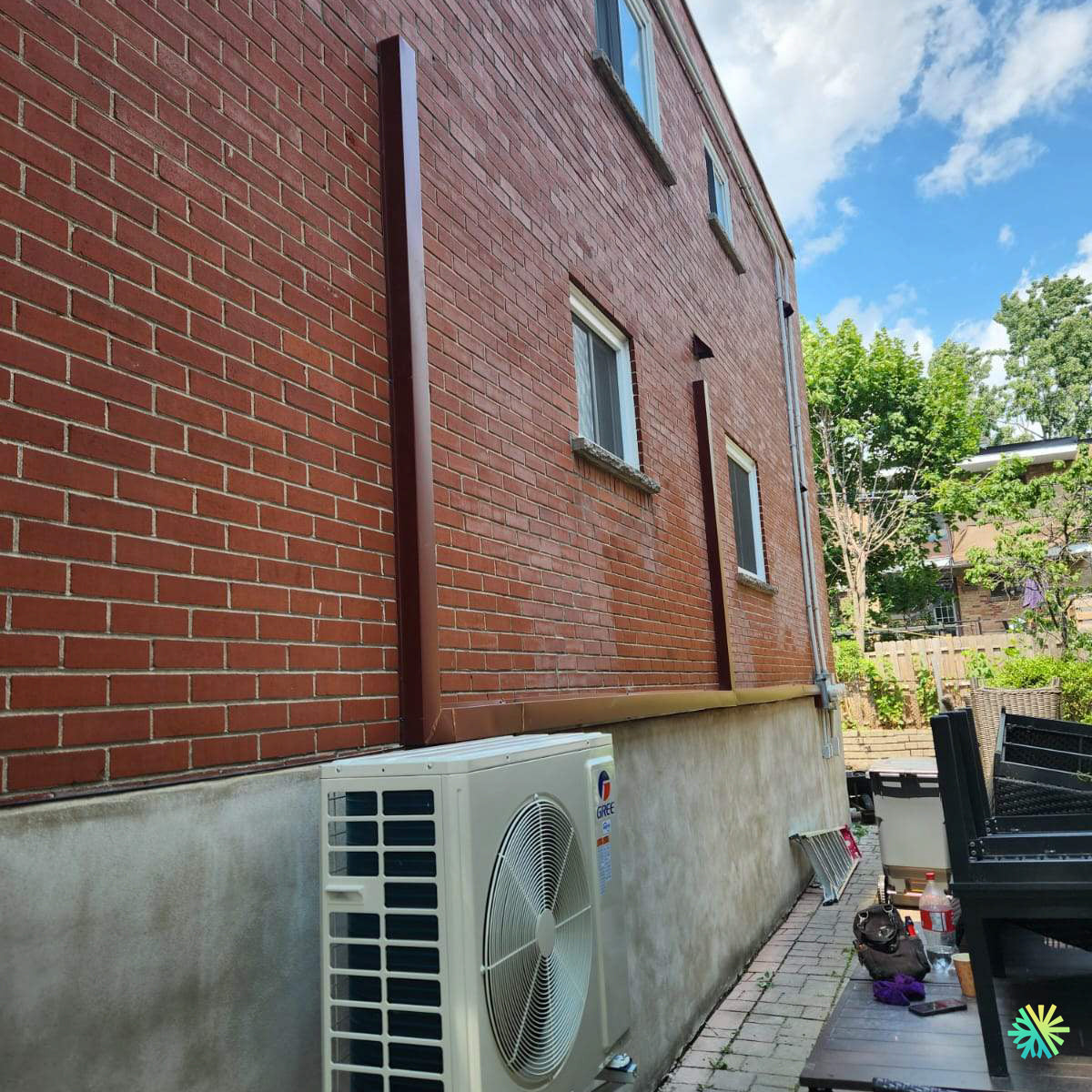 Installation d’une GREE FreeMatch R32 thermopompe multizone à Rosemont–La Petite-Patrie