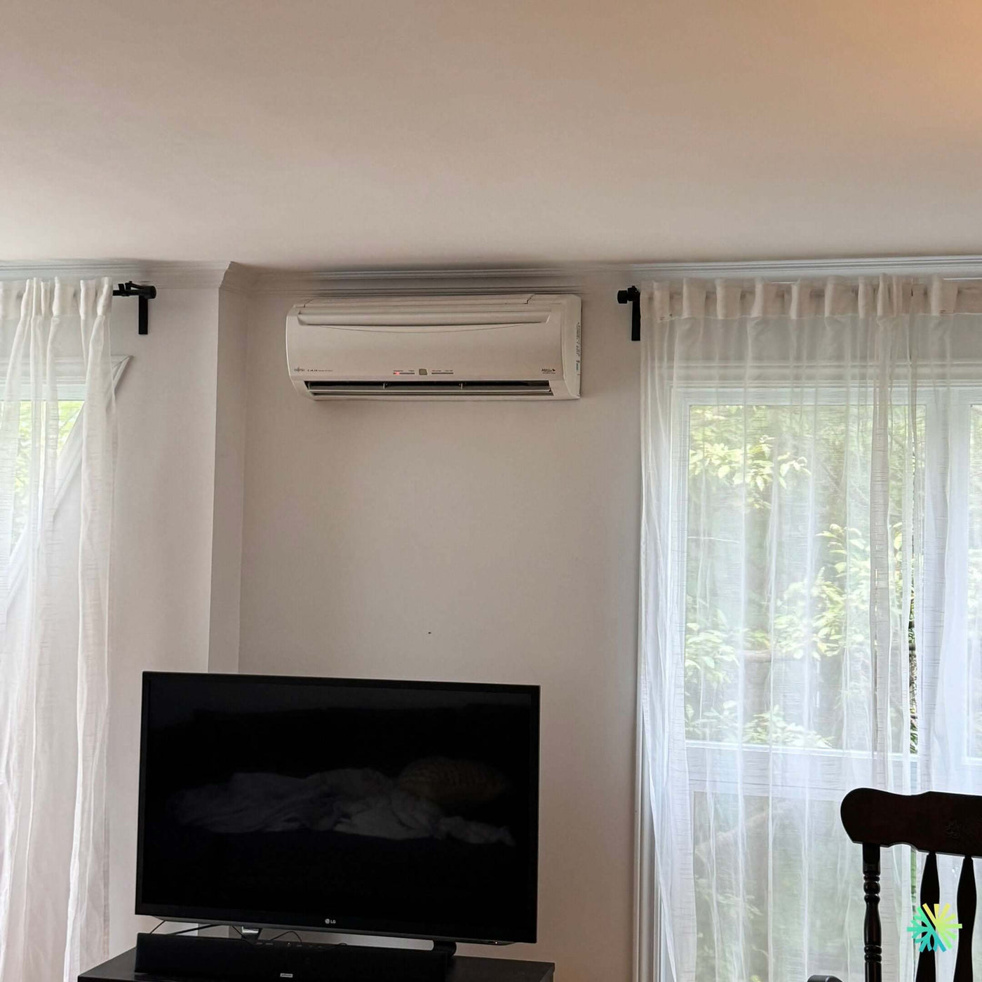 Installation d’une Fujitsu (gamme R-32) thermopompe murale à Rosemont–La Petite-Patrie