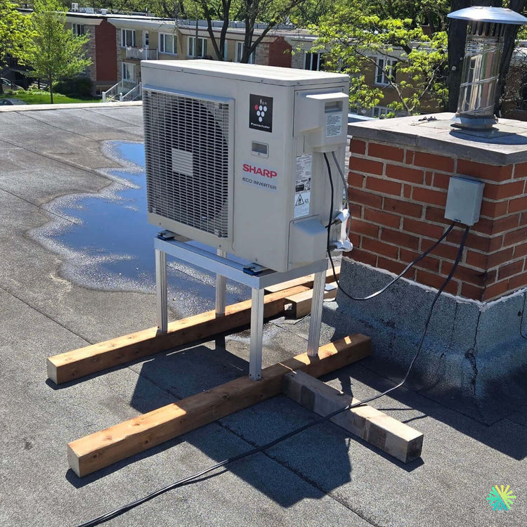 Installation d’une Sharp Eco Inverter thermopompe murale à Rosemont–La Petite-Patrie