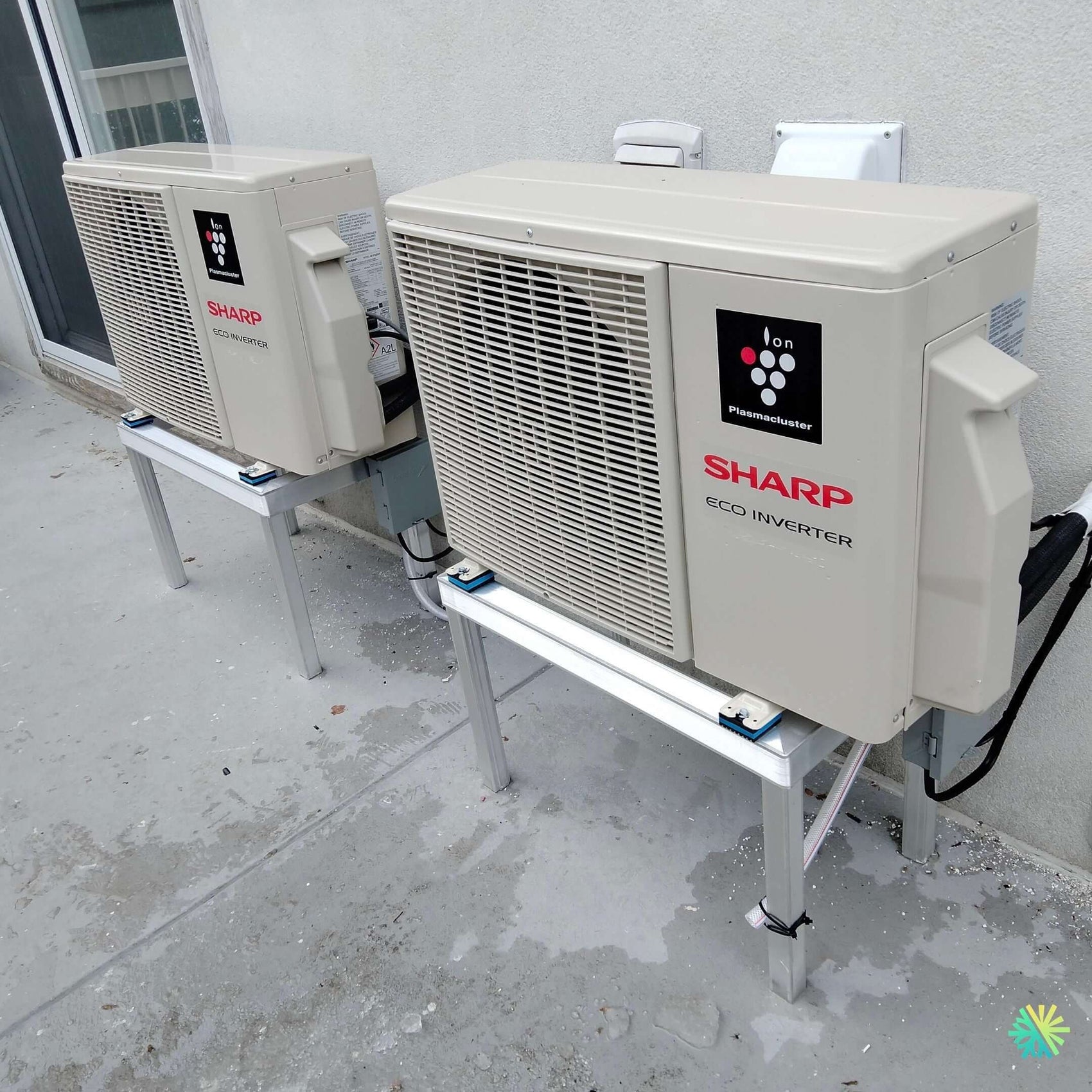 Installation d’une Sharp thermopompe murale (Eco Inverter, gamme R-32) à Le Sud-Ouest (Montréal)