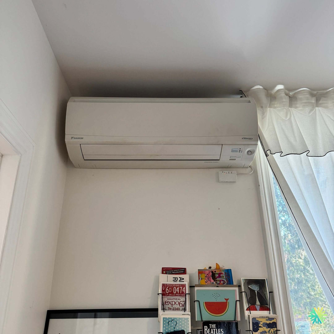 Réparation d’un climatiseur mural Daikin à Outremont