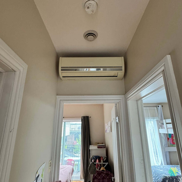 Réparation d’un climatiseur mural Fujitsu à Rosemont–La Petite-Patrie