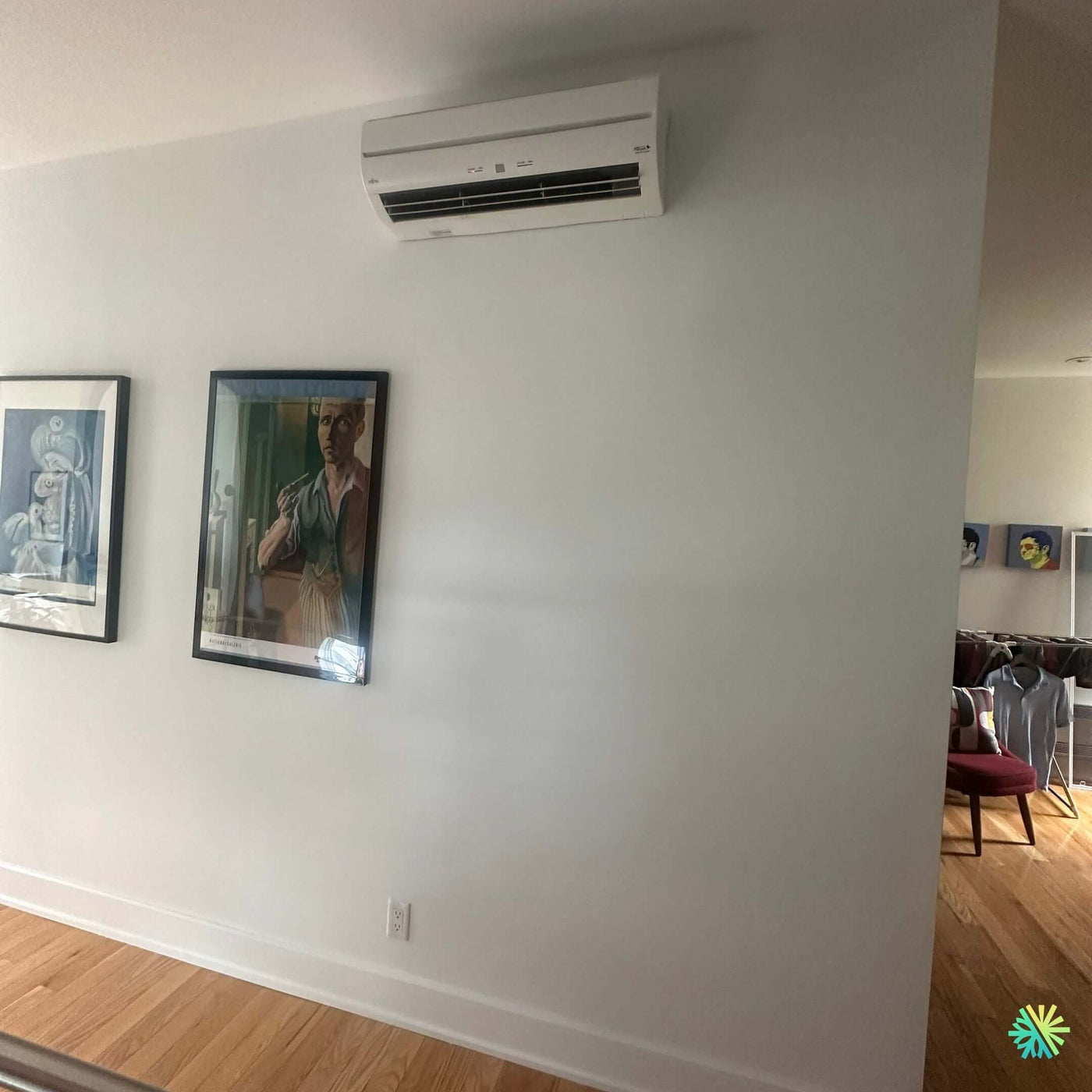 Réparation d’une thermopompe murale Fujitsu à Brossard
